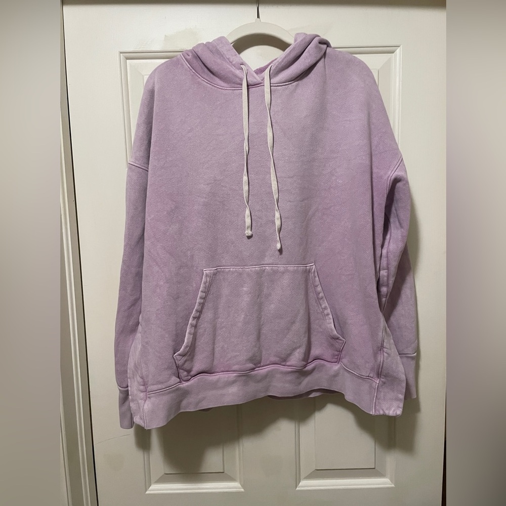 Sundry Soft Lavender Pullover Hoodie